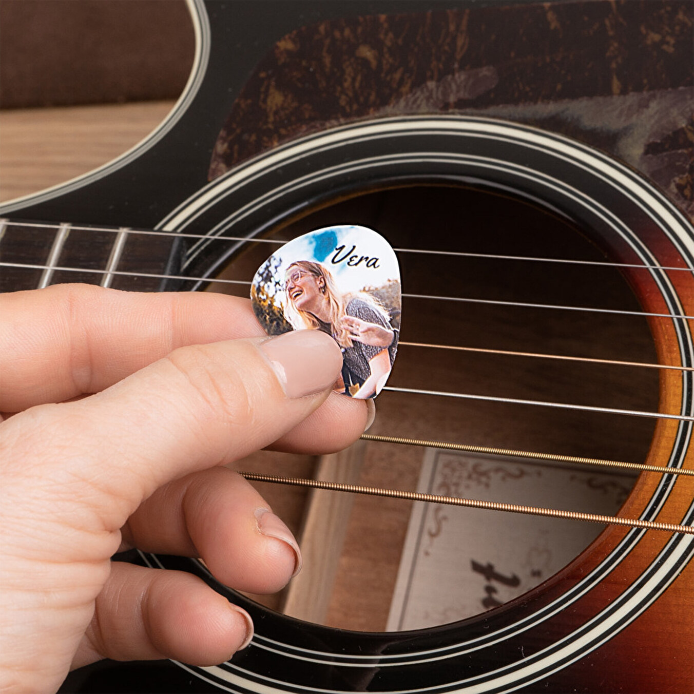 Plettri personalizzati per chitarra (Pack 4)