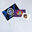 Personalised paper flags Personalised paper flags