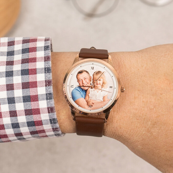 Personalisierte Armbanduhr für Herren selbst gestalten
