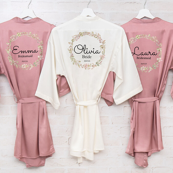 Personalised bridal gown