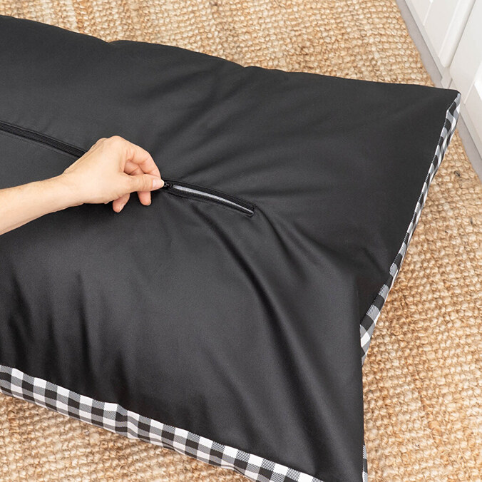 Hundebett mit Foto personalisiert