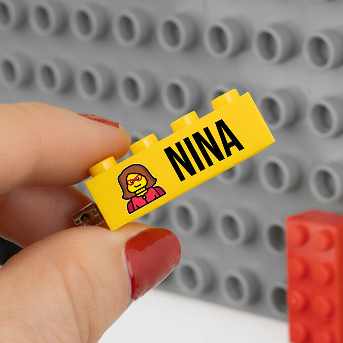 Llavero Blocks personalizado