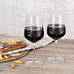 Pack of 2 personalised wine glasses with case Pack of 2 personalised wine glasses with case