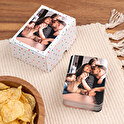 Personalised card storage boxes