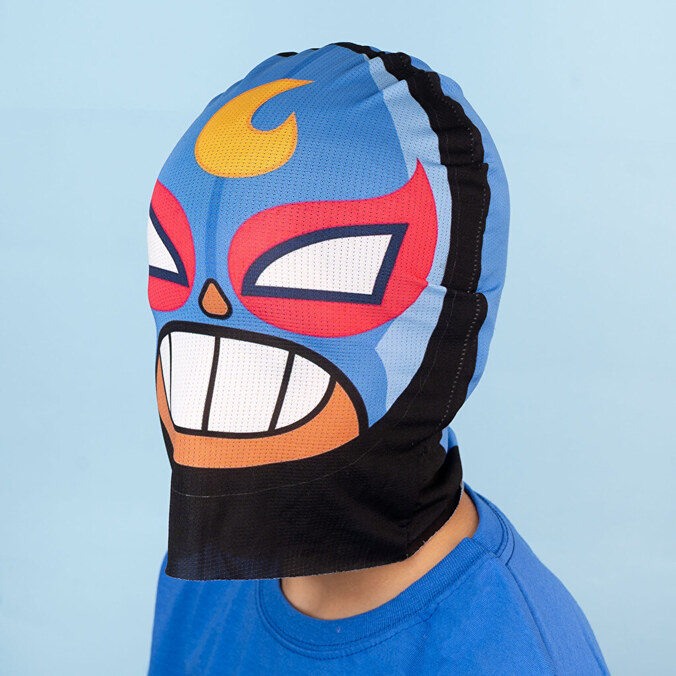 3D stoffen masker met gezicht bedrukken