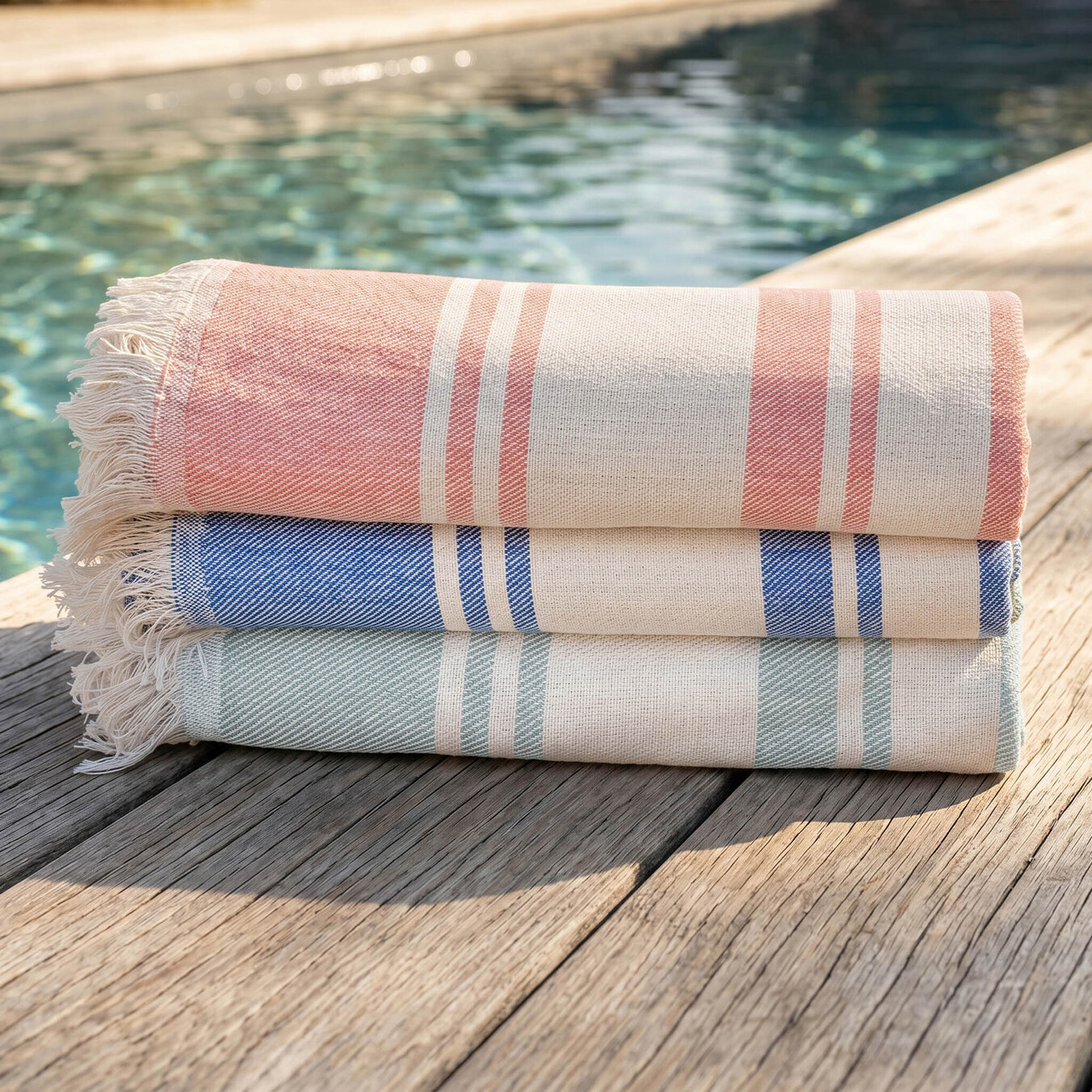 Telo fouta ricamata
