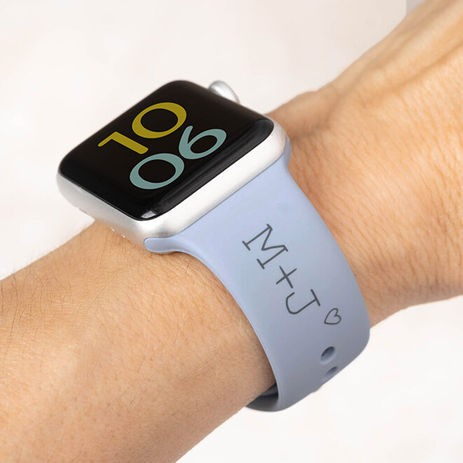 Personlig Apple Watch rem med billede og tekst Personlig Apple Watch rem med billede og tekst