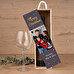 Personalised wooden wine box