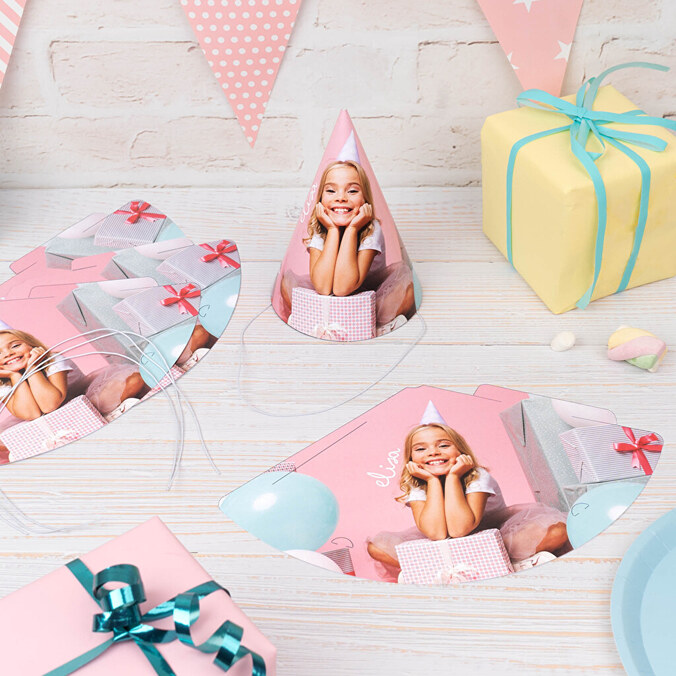 Personalizowane czapeczki urodzinowe