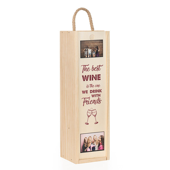 Caixa para vinho personalizada