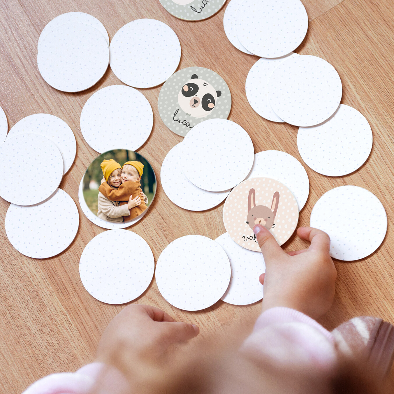 Jogo de memória personalizado