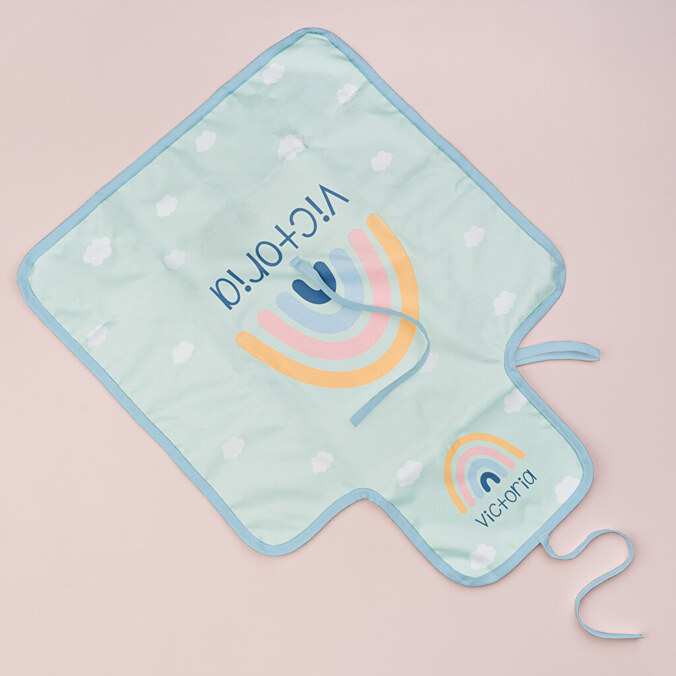 Cambiador portátil bebé personalizado