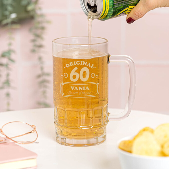 Gegraveerde bierpul