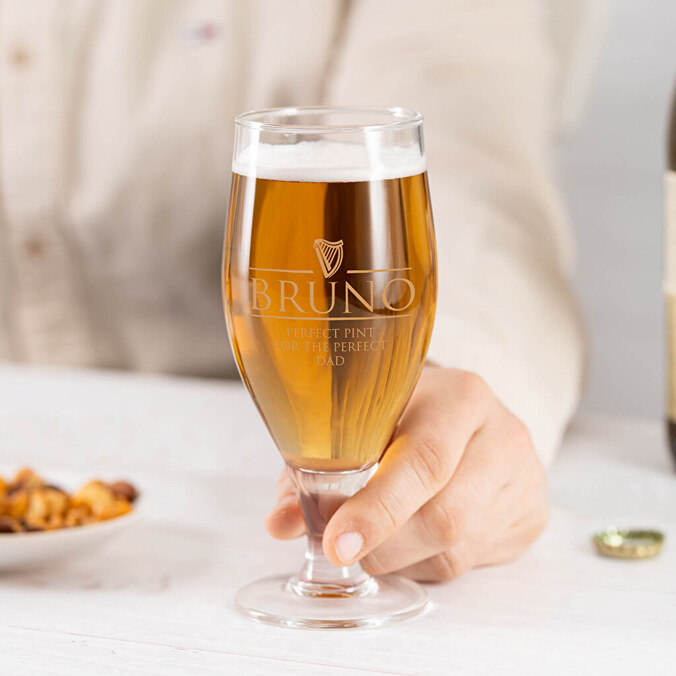 Sklenice na pivo gravírovaná