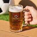 Caneca cerveja vidro transparente