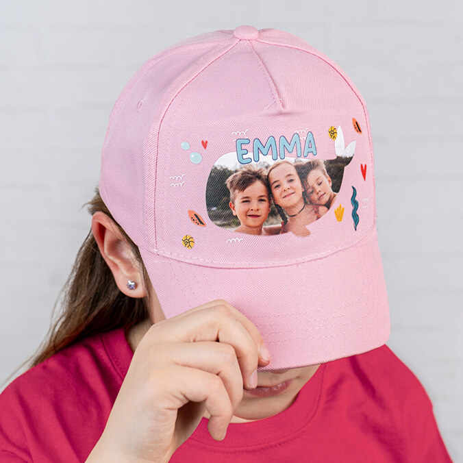 Personalizowana czapka bejsbolówka dla dzieci