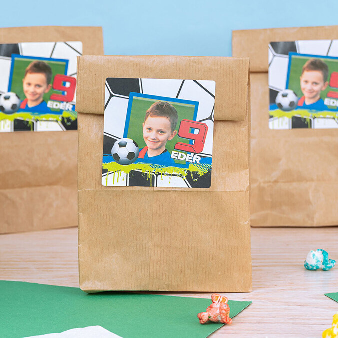 Personalised sticker labels