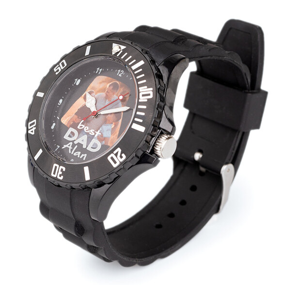 Personalised wrist watch "sport"