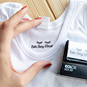 Naamstempel kleding