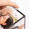Rotating photo cube