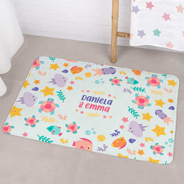 Tappeto per bagno personalizzato