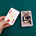 Baralho de cartas personalizado espanhol ou francês