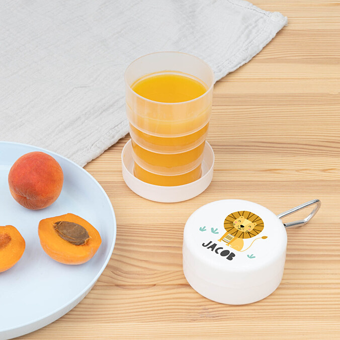 Personalised collapsible cup