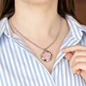 Engraved aromatherapy pendant