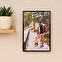Personalised photo print with aluminium frame