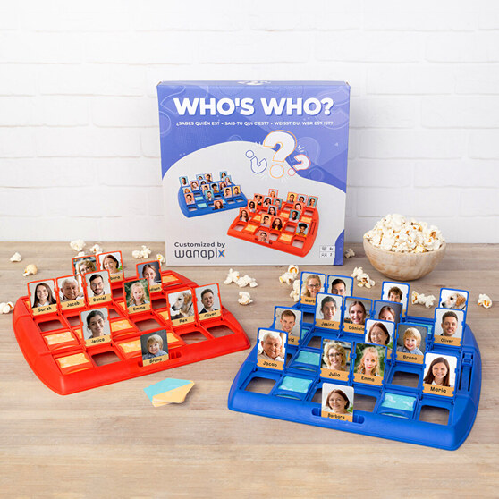 Juego de mesa Quién es quien con tus fotos Juego de mesa Quién es quien con tus fotos