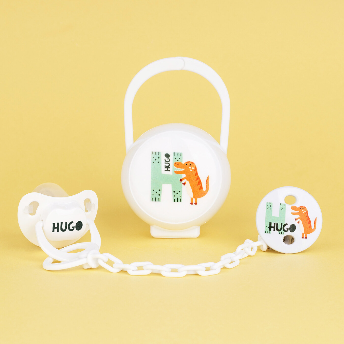 Portachupetes personalizados