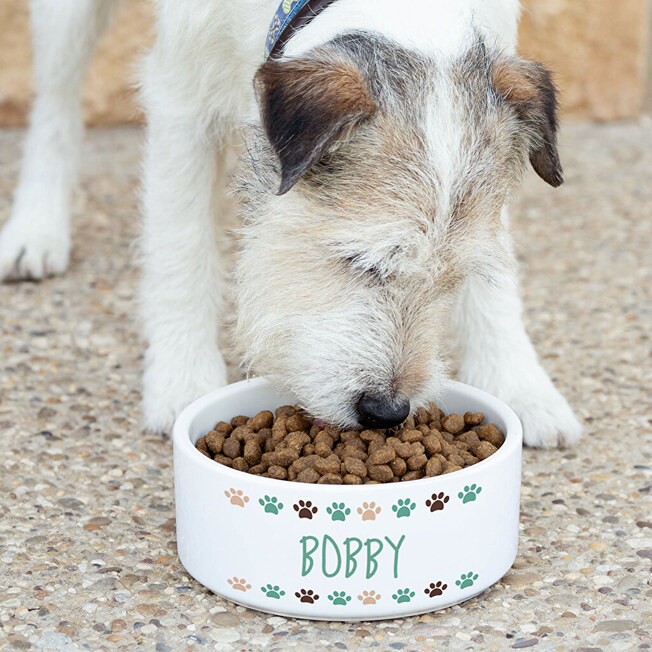 Personalised food bowls for dogs and cats