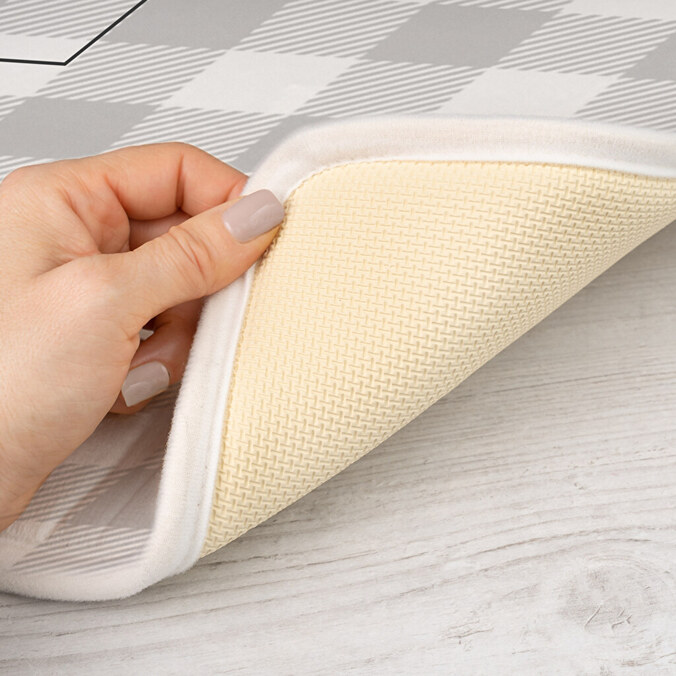 Personalised bath mat