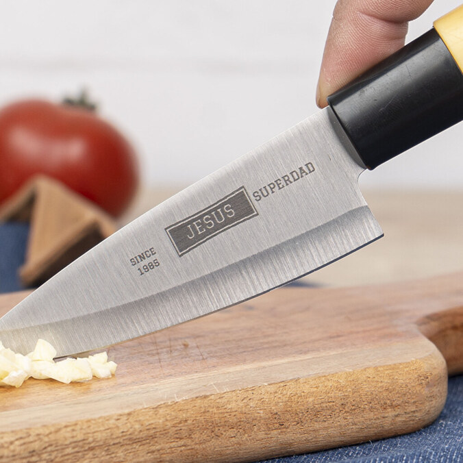 Personalised Japanese knife set