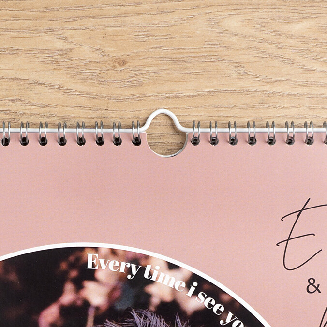 Personalised wall calendars