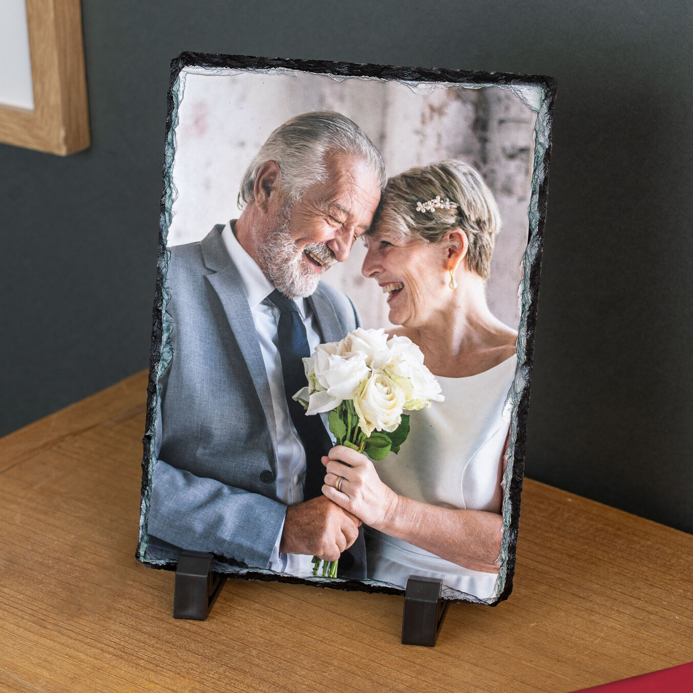 Foto su pietra ardesia personalizzata
