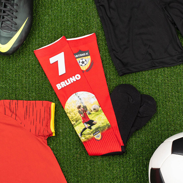Personalisierte Fußballsocken