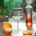 Personalised gin glass