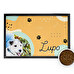 Personalised cat and dog feeder mat