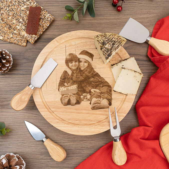 Tagliere per formaggi personalizzato