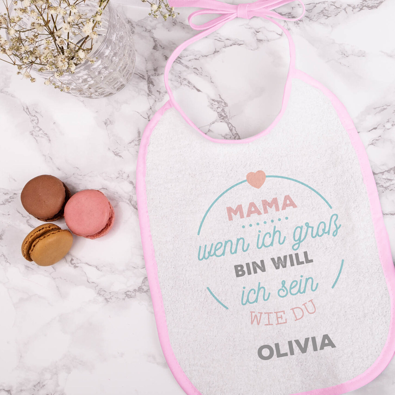 Baby Lätzchen personalisiert