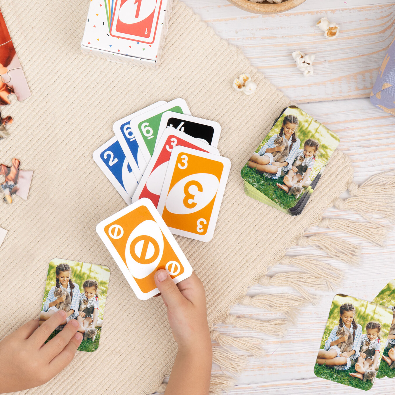 Personalised Numero uno card game