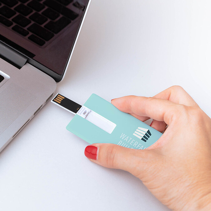 USB-minne med tryck
