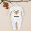 Personalised baby sleepsuit Personalised baby sleepsuit