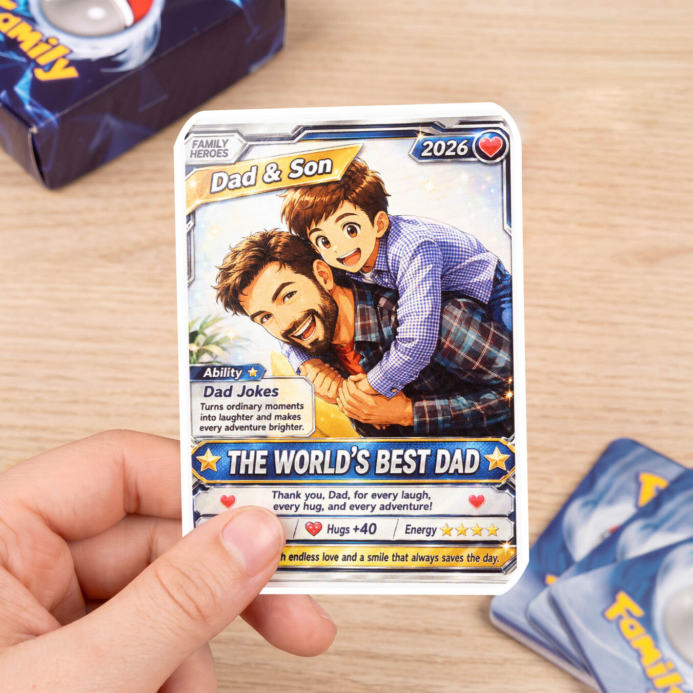 Personalised playing cards