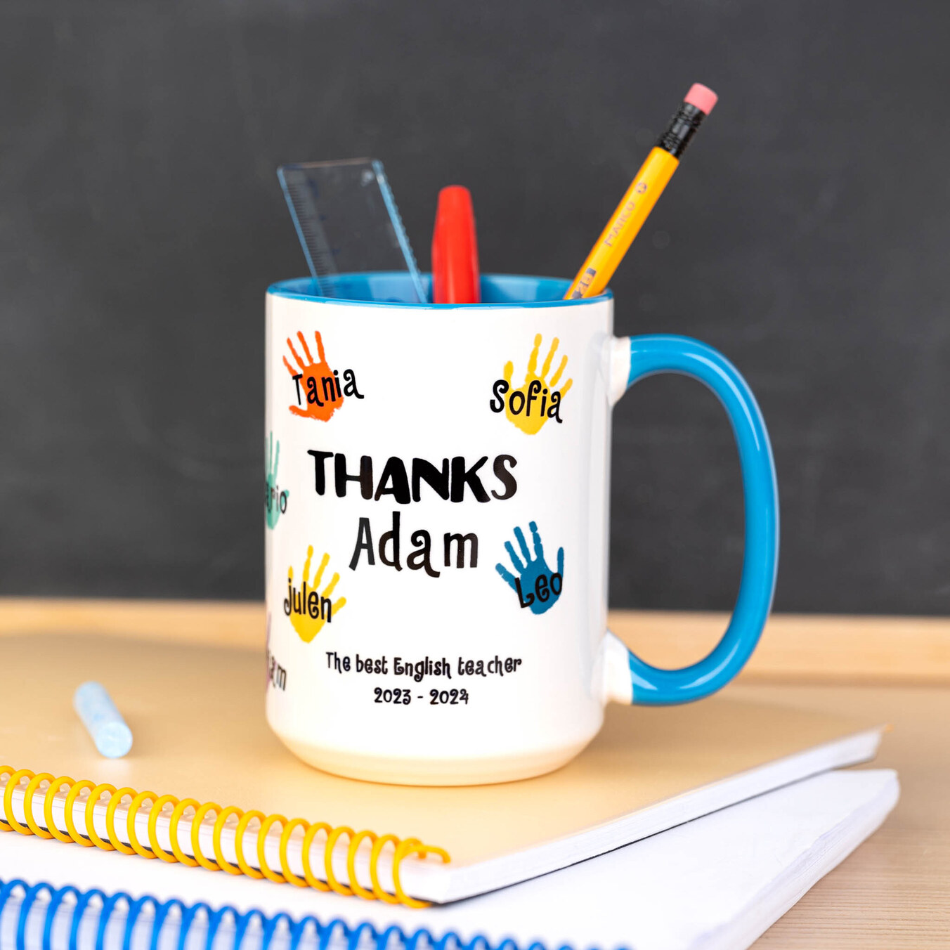 Caneca cerâmica personalizada XL