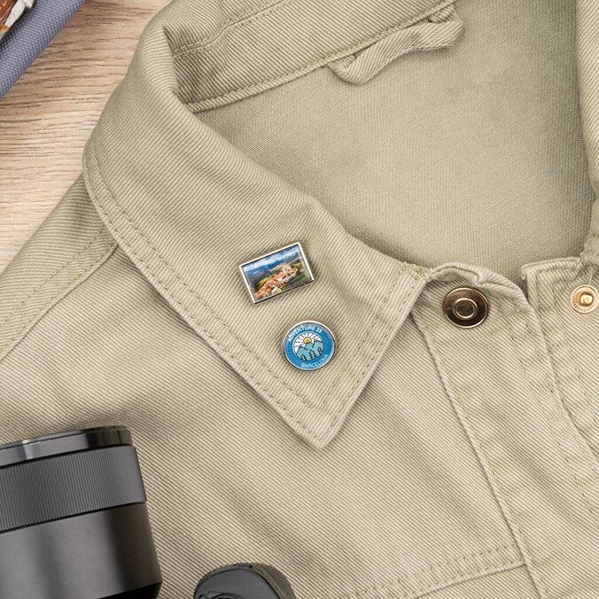 Personalised printed pins