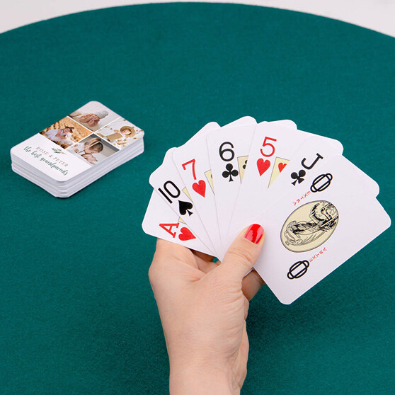 Personalised deck of cards