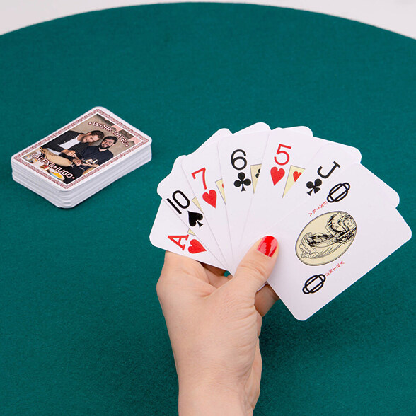 Jeu de cartes personnalisé