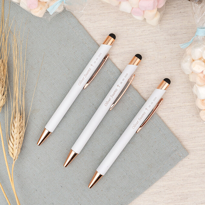 Gegraveerde stylus balpen